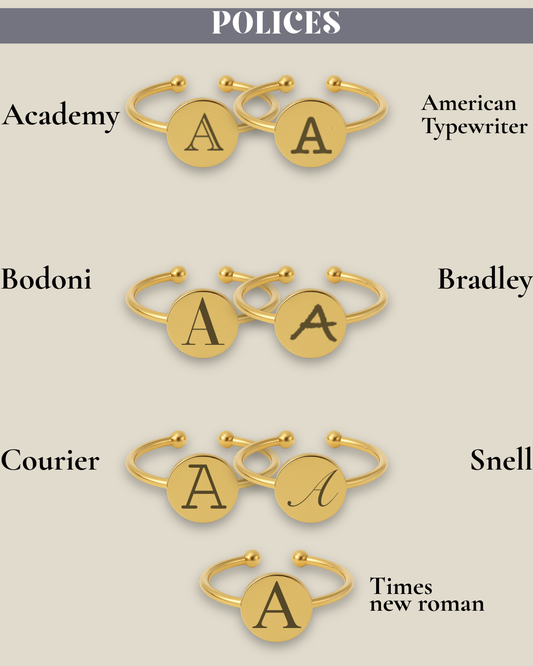 Bague personnalisable