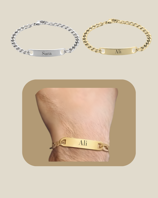 Bracelet homme personnalisable