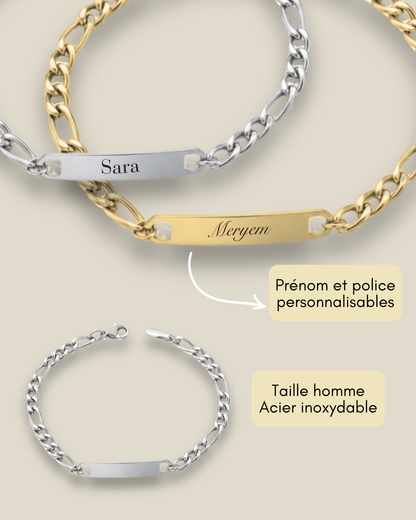 Bracelet homme personnalisable