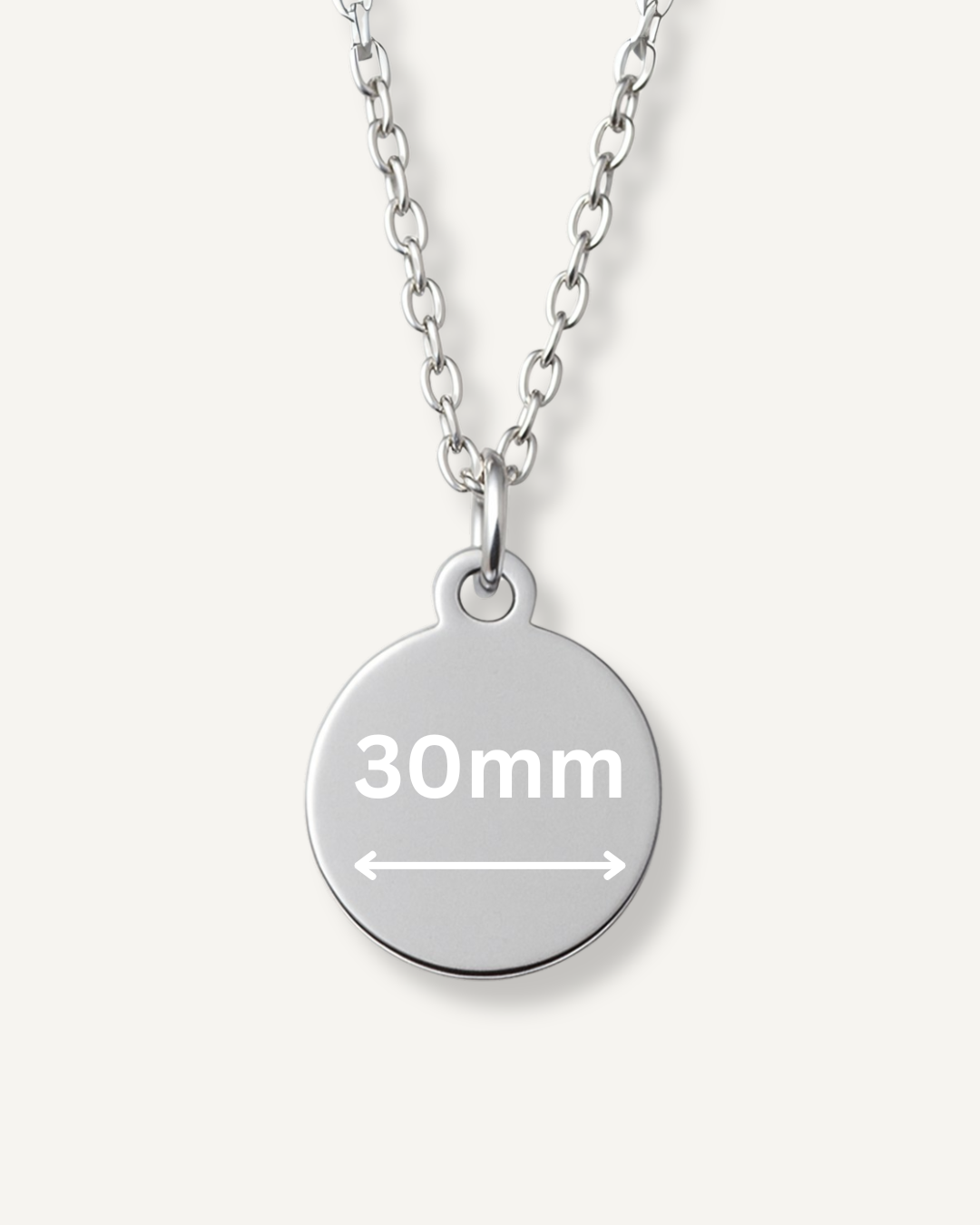 Médaillon personnalisable Argent