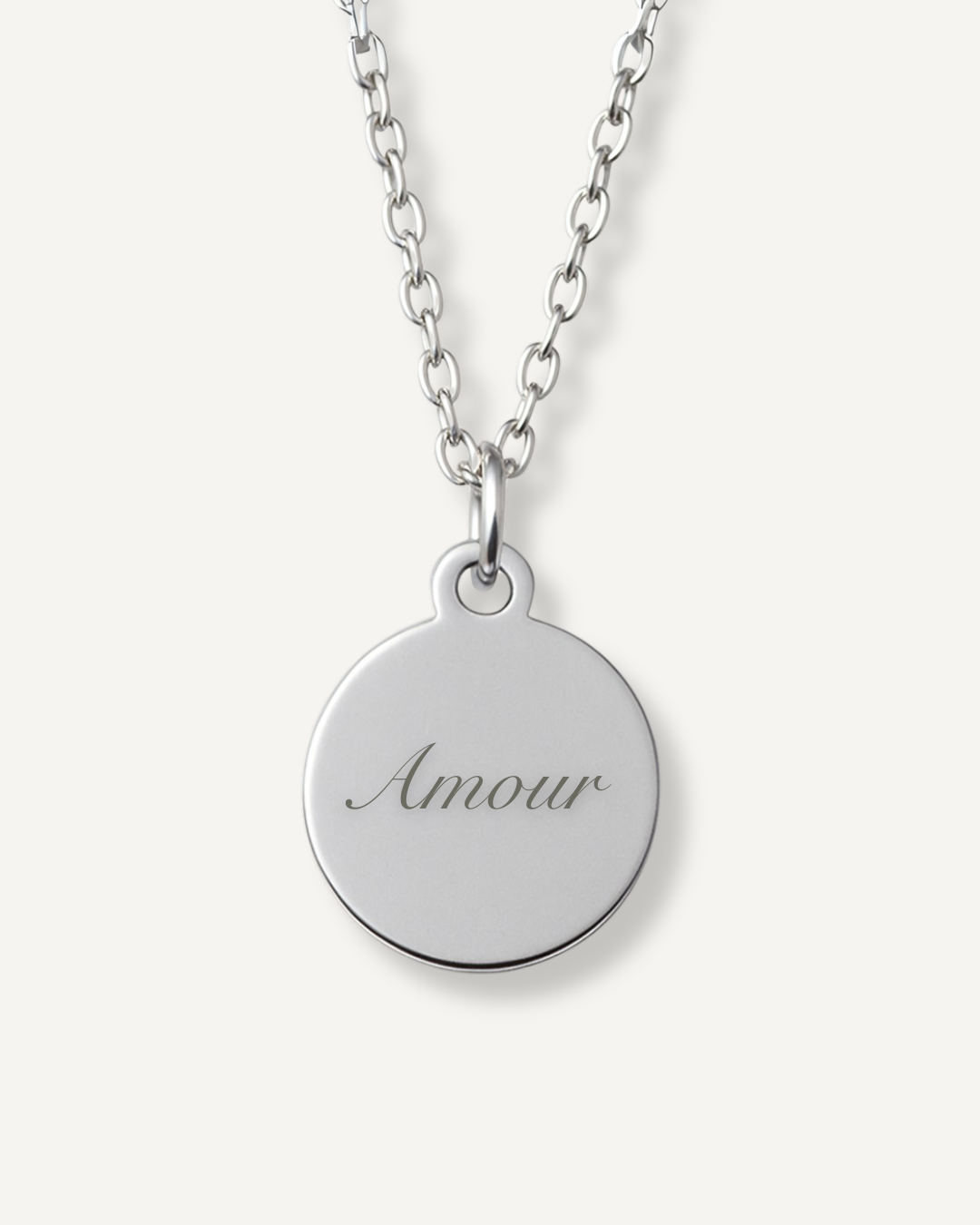 Médaillon personnalisable Argent