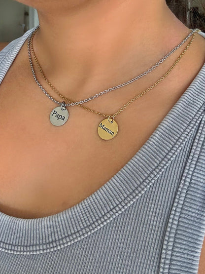 Duo Mémoire ✨ 2 médaillons -20%